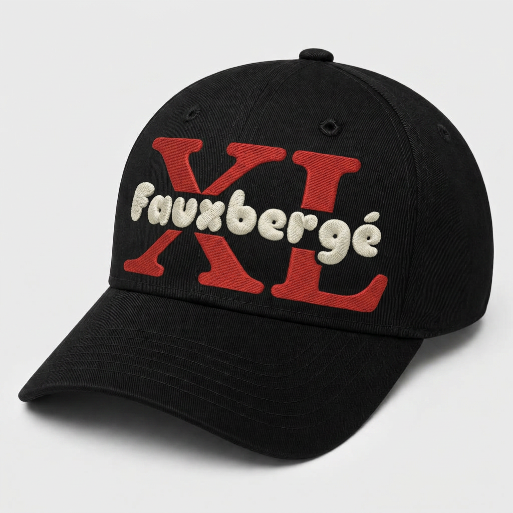 Fauxbergé Cap — Black