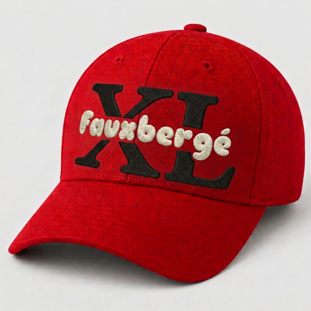 Fauxbergé Cap — Red